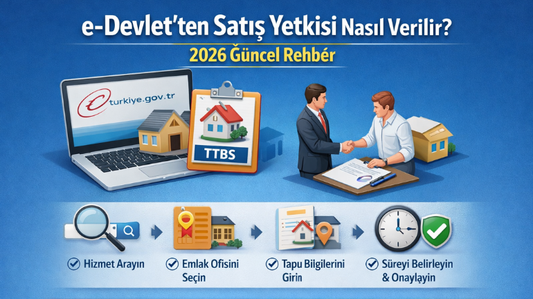 e-Devlet Üzerinden Satış Yetkisi Nasıl Verilir? 2026 Güncel Rehber